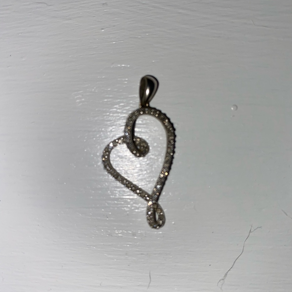 Littman jewelers diamond heart necklace pendant